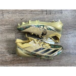 Adidas Adizero Electric X Scrooge Mcduck Football Cleats Gold Sz 9.5 IE6557